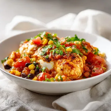 Crock Pot Fiesta Chicken Recipe with Zesty Lime for 8 Servings