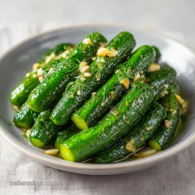 Refrigerator Pickles: Crispy and Tangy Recipe Card