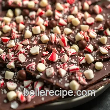 Crushed Peppermint Chocolate Bark: The Ultimate Holiday Treat Recipe Card
