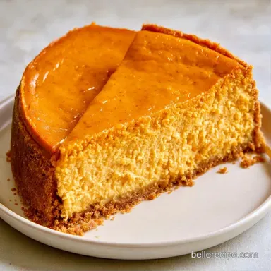 Dairy Free Pumpkin Cheesecake for 12 Recipe Card