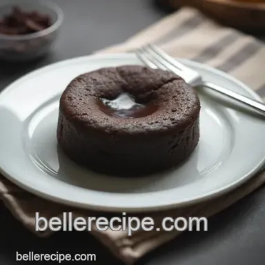 Decadent Chocolate Lava Cake: A Must-Try Dessert Recipe for Chocolate Lovers Recipe Card