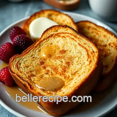 Delicious French Toast Recipe: Perfect Egg to Milk Ratio Revealed! Recipe Card