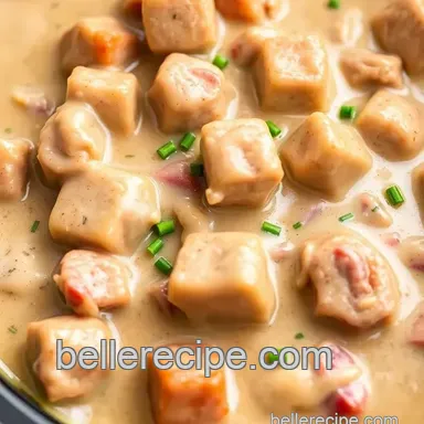 Sunday Morning's Best Delicious Crockpot Sausage Gravy Recipe Recipe Card