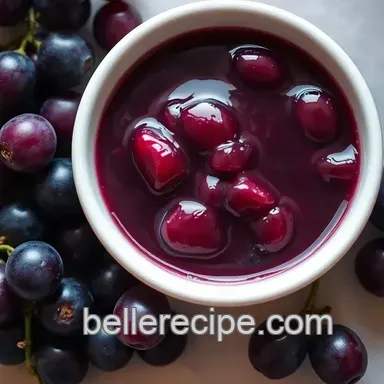Easy Homemade Recipe for Grape Jam: A Sweet Family Favorite Recipe Card