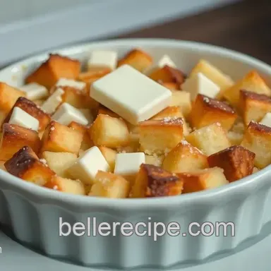 Dreamy White Chocolate Bread Pudding - So Easy!
