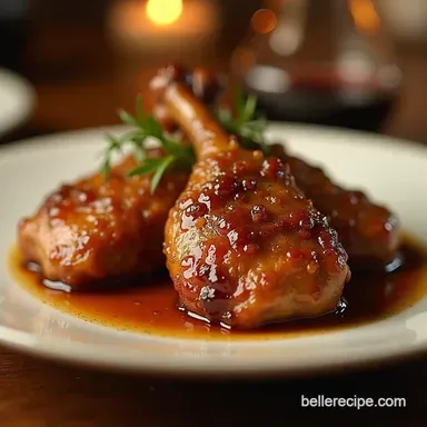 Duck Confit Recipe Crispy Skin MeltinYourMouth Goodness Recipe Card