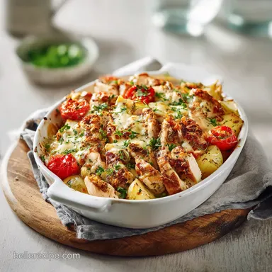 Dump Bake Chicken Dinner Casserole Made in 55 Minutes