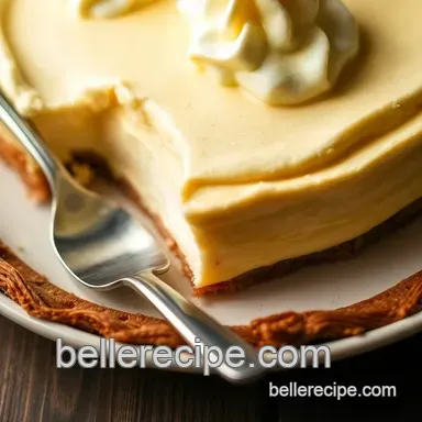 Easy Boston Cream Pie Recipe: A Family Favorite Dessert Recipe Card