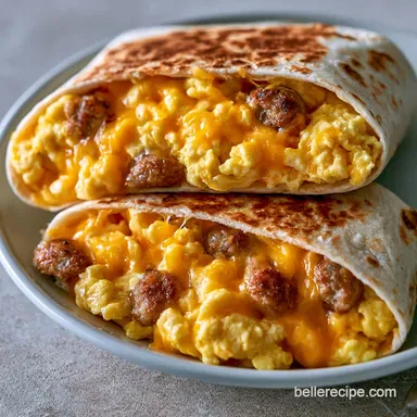 Easy Breakfast Tacos in 20 Minutes Recipe Card