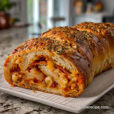 Garbage Bread: Easy Stuffed Pizza Dough Stromboli Recipe