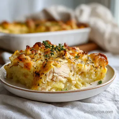 Chicken Hashbrown Casserole for 8