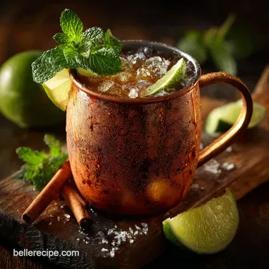 Kentucky Mule: The Best 2-Minute Bourbon Mule Recipe Recipe Card