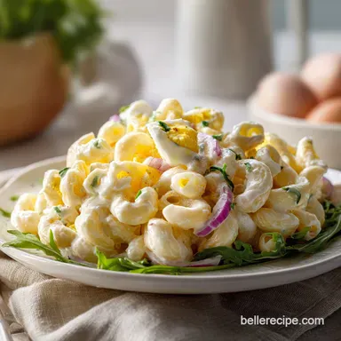 Easy Macaroni Salad Recipe: Creamy Cold Side Dish in 25 Minutes Recipe Card