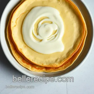 Easy Crepe Batter Recipe: My Family's Favorite French Pancakes Recipe Card