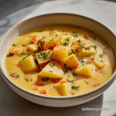 Easy Crock Pot Potato Soup Recipe: Creamy Slow-Cooked Comfort Recipe Card