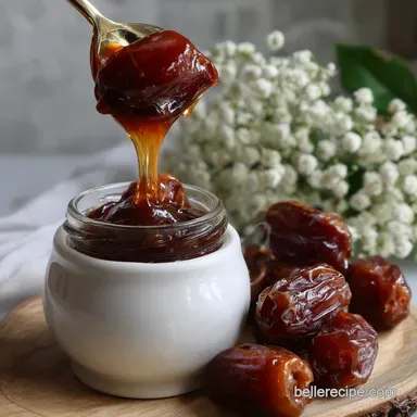 Date Syrup Recipe: Naturally Sweet & Simple Recipe Card