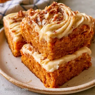 Easy GlutenFree Pumpkin Bars in 50 Min Recipe Card