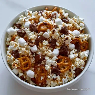 Easy LateNight Popcorn Mix in 15 Minutes Recipe Card