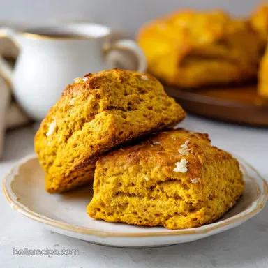 Pumpkin Scones Recipe for 8 Servings