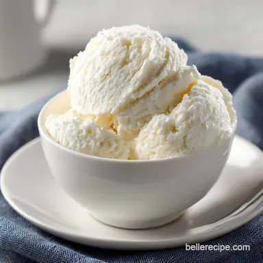 Snow Ice Cream Recipe for 4 Servings