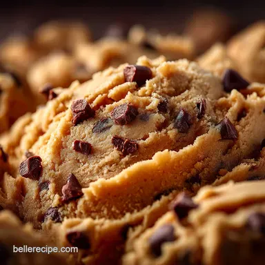 Ultimate Edible NoBake Cookie Dough Safe Buttery and Ready in Minutes Recipe Card
