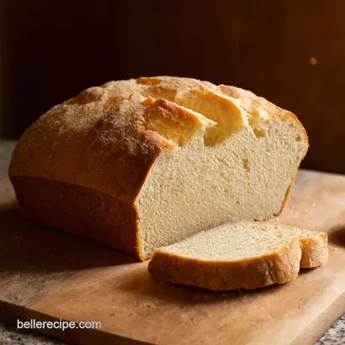 Easy How to Make Bread NoKnead Artisan Loaf Recipe Card