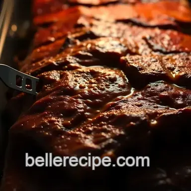 Fall-Off-The-Bone Oven-Baked Ribs presentation