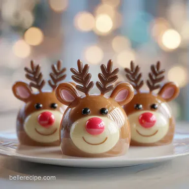 Reindeer Cheese Ball for 14 Servings with Sharp Cheddar Recipe Card