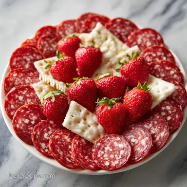 Flag Charcuterie Board in 30 Minutes Recipe Card