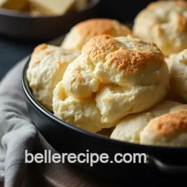 Fluffy, Buttery Southern Drop Biscuits Recipe – No Rolling Needed! Recipe Card