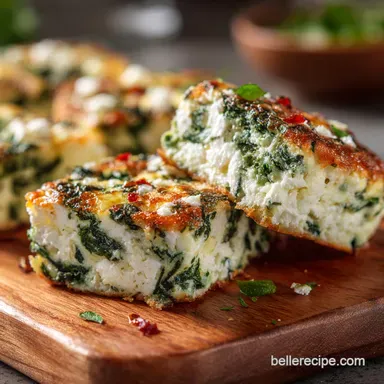 Egg White Bites Recipe: Fluffy Spinach Feta Meal Prep Champions Recipe Card