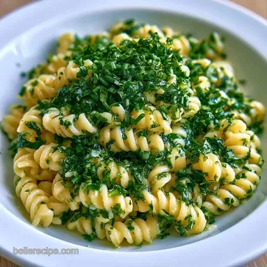 Fresh Herb Cold Pasta for 10 Servings Recipe Card