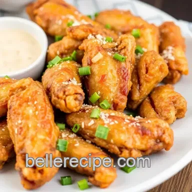 Easy & Juicy Fried Chicken Wings Zesty Italian Twist: My Go-To Herb Glazed Method Recipe Card