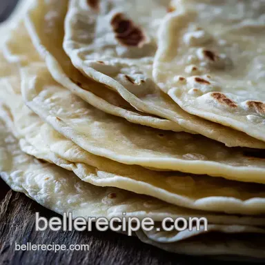 Homemade Tortillas: The BEST Soft Tortilla Recipe! Recipe Card