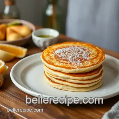 My Grandmother's Fluffy Classic Pancakes in 20 Minutes: So Easy! Recipe Card