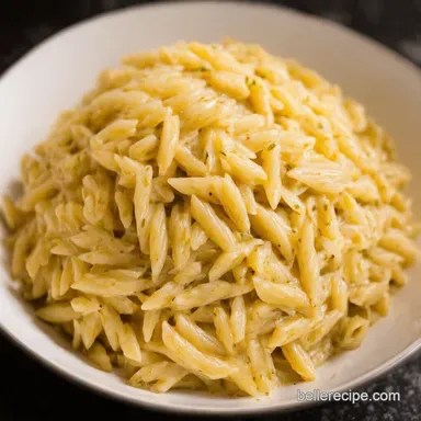 Garlic Orzo My GoTo Garlic Butter Recipe Recipe Card