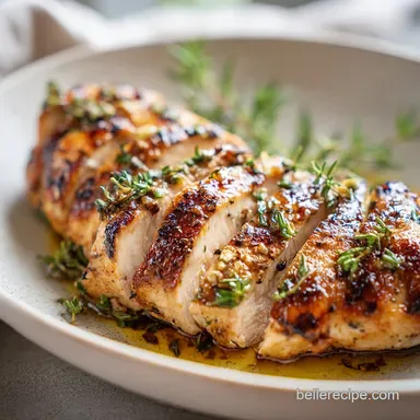 Chicken Tenderloin Recipe with Garlic and Herbs in 18 Min Recipe Card
