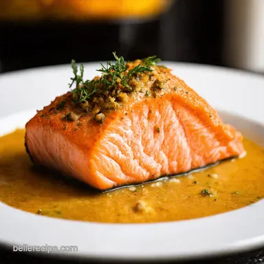 Stuffed Salmon How Do You Cook This Garlic Herb Delight Recipe Card
