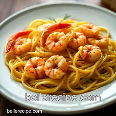 My Favorite Recipe for Shrimp Scampi with Noodles: Easy & Flavorful Recipe Card
