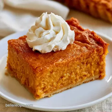 Gluten-Free Crustless Pumpkin Pie for 8 Recipe Card