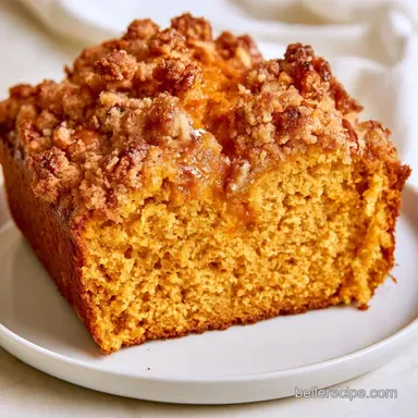 GlutenFree Pumpkin Bread With Streusel Recipe Card