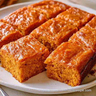 GlutenFree Pumpkin Cake Bars for 24