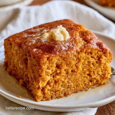 GlutenFree Pumpkin Cornbread: Golden Recipe Card