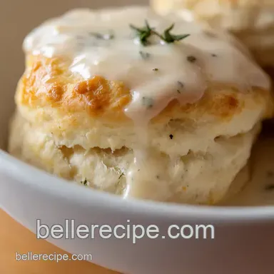 Grandma's Sausage Gravy Recipe: Better Than Cracker Barrel! Recipe Card