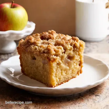 Grandmas Apple Crumble Cake Simple Scrumptious Recipe Card