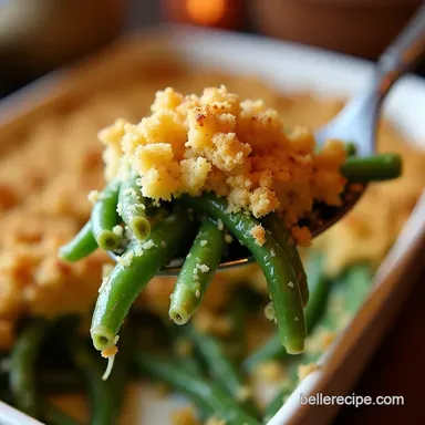 The Best Canned Green Beans Recipe Cheesy Gratin Bake Recipe Card