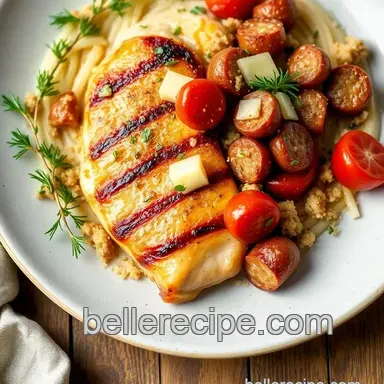 Easy & Juicy Grilled Chicken Spiedini with Italian Sausage: A Family Favorite! Recipe Card