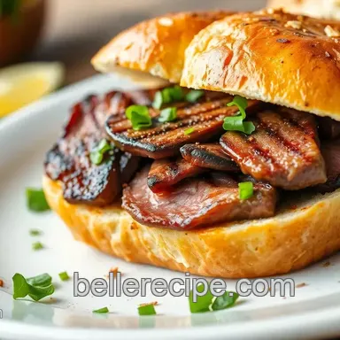 How to Create the Ultimate Grilled Flank Steak Sandwich Delight