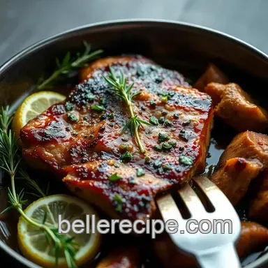 My Juicy Tuna Steak Barbecue: A Flavorful Herb-Glazed Delight Recipe Card