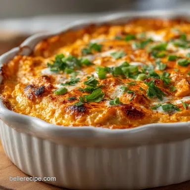 Tasty Buffalo Chicken Dip With Ground Chicken and Ranch Dressing Ready in 30 Min